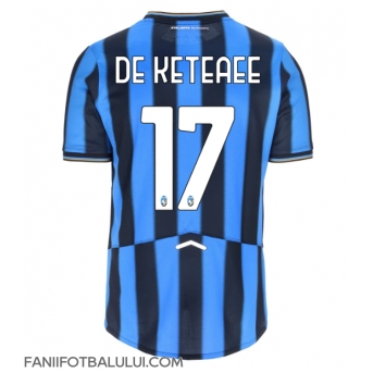 Atalanta Charles De Ketelaere #17 Tricou Fotbal Replică 2025-26 Barbati Acasa
